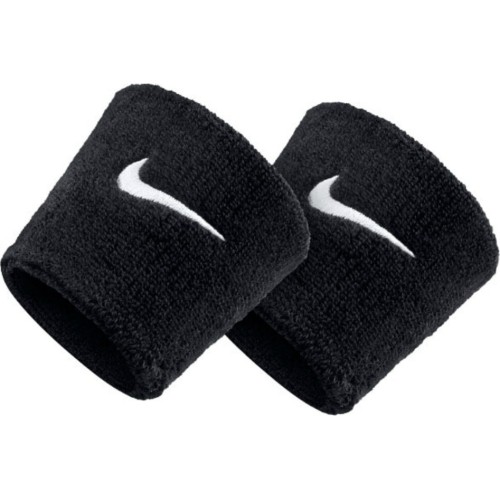 Nike Juosta Riešui Swoosh Wristbands Black