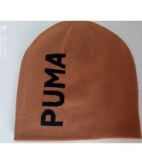 Czapka Puma Ess Classic Cuffless Beanie, brązowa, 023433 10