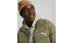 Czapka Puma Ess Classic Cuffless Beanie, brązowa, 023433 10