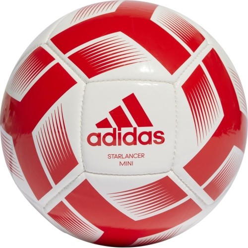 Piłka nożna Adidas Starlancer Mini biało-czerwona IA0975