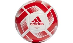 Piłka nożna Adidas Starlancer Mini biało-czerwona IA0975