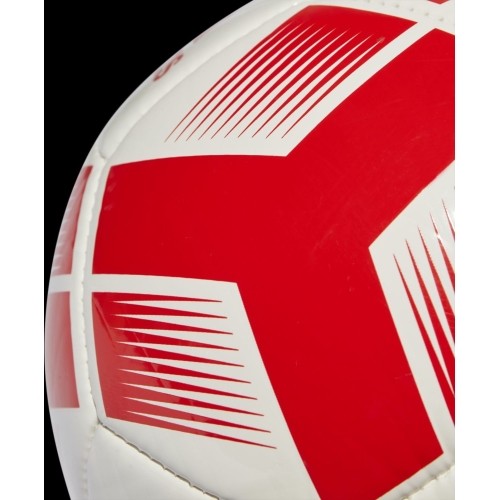 Piłka nożna Adidas Starlancer Mini biało-czerwona IA0975
