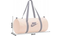 Torba sportowa Nike NK Heritage Duff Peach