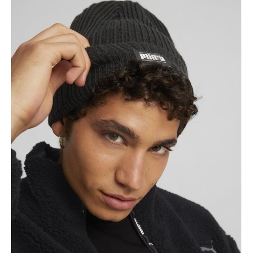 Puma Kepurė Ribbed Classic Cuff Beanie Black 024038 01