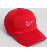 Nike Kepurė U Nsw H86 Swoosh Wash Cap Red 943091 657