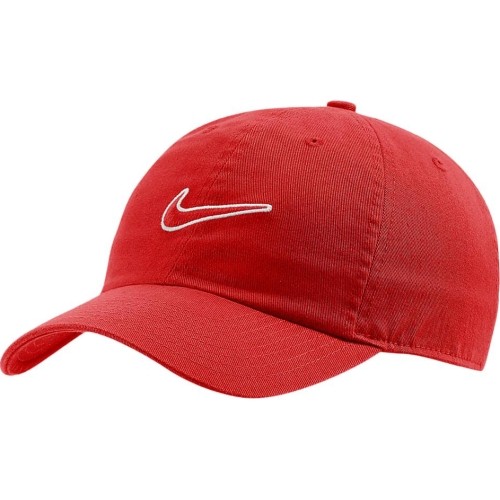 Nike Kepurė U Nsw H86 Swoosh Wash Cap Red 943091 657