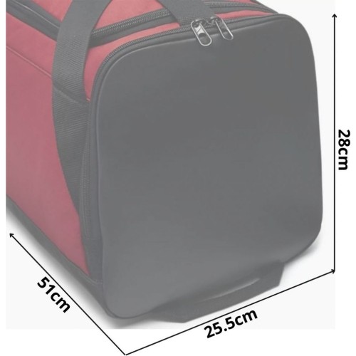 Torba sportowa Nike NK Brasilia S Duff czerwona BA5335 657