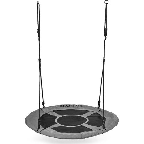 Huśtawka ogrodowa bocianie gniazdo 100cm szara ECOTOYS
