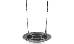 Huśtawka ogrodowa bocianie gniazdo 100cm szara ECOTOYS