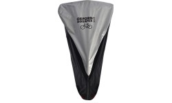 Single Bicycle Cover Oxford Aquatex (Black/Silver)