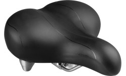 Damskie siodełko rowerowe Force Nova2, 280 x 250 mm (ze sprężynami)
