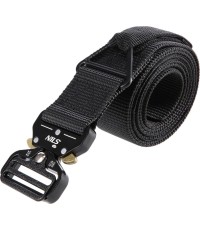 NC1729 TACTICAL BELT BLACK 125CM NILS CAMP