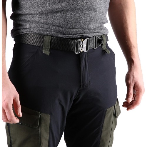 NC1729 TACTICAL BELT BLACK 125CM NILS CAMP