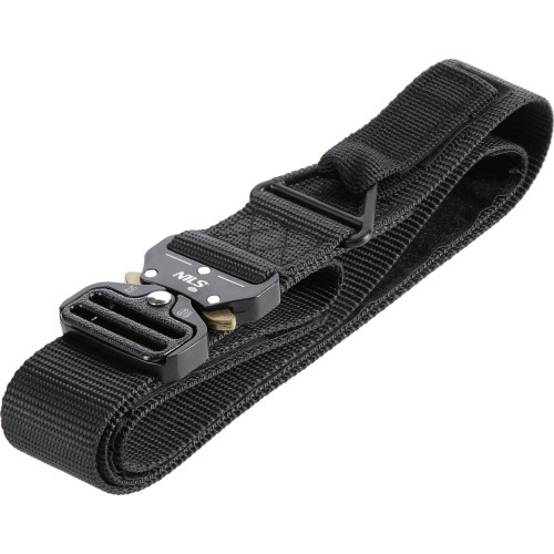 NC1729 TACTICAL BELT BLACK 125CM NILS CAMP