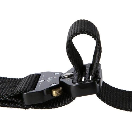NC1729 TACTICAL BELT BLACK 125CM NILS CAMP