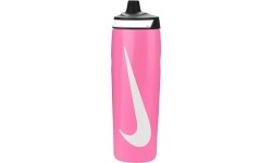 Bidon Nike Refuel Bottle Grip 24oz, czarno-różowy