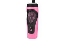 Nike Gertuvė NK Refuel Bottle Grip 24Oz Black Pink N1010867 645