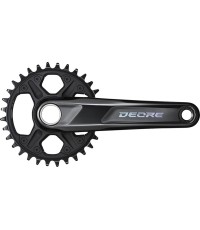 Priekinis žvaigždžių blokas Shimano DEORE M6100 // 1x12 pav., 32T, 175 mm