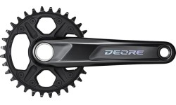 Priekinis žvaigždžių blokas Shimano DEORE M6100 // 1x12 pav., 32T, 175 mm