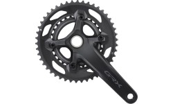 Przednia korba z zębatkami Shimano GRX FC-RX600-10 // 172,5 mm, 46-30T // 2x10 biegów