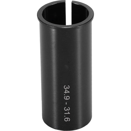 Adapter sztycy rowerowej 31,6–34,9 mm, aluminium (czarny)