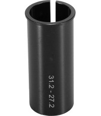 Adapter sztycy siodełka 27.2–31.2 mm, aluminium, czarny