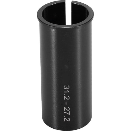 Adapter sztycy siodełka 27.2–31.2 mm, aluminium, czarny