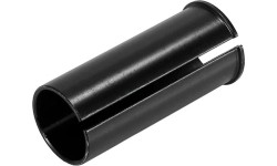 Adapter sztycy siodełka 27.2–31.2 mm, aluminium, czarny