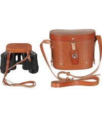 Binocular 8 x 30 black with leather case