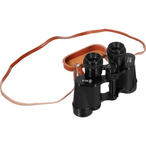 Binocular 8 x 30 black with leather case