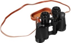 Binocular 8 x 30 black with leather case