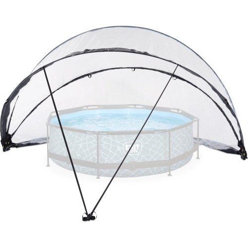 EXIT pool dome on ground ECO ø460cm