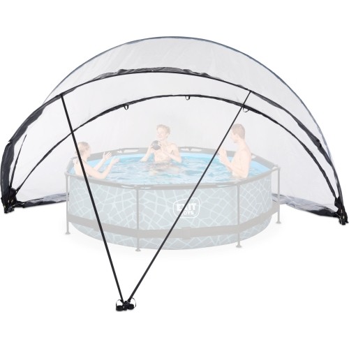 EXIT pool dome on ground ECO ø460cm