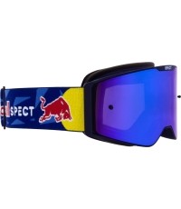 Motocross Goggles Red Bull Spect Torp, Matte Blue, Blue Mirrored Lens