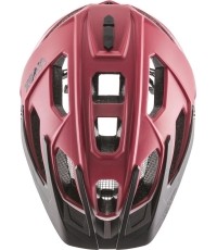 Šalmas Uvex Quatro cc dark red-black mat