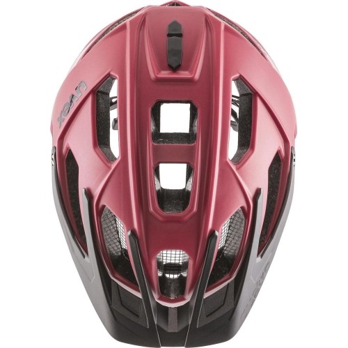Šalmas Uvex Quatro cc dark red-black mat