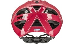 Šalmas Uvex Quatro cc dark red-black mat