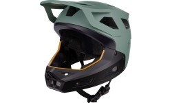 Kask FORCE Drop // rozmiar: XS - S (51-54 cm) (czarny/zielony)