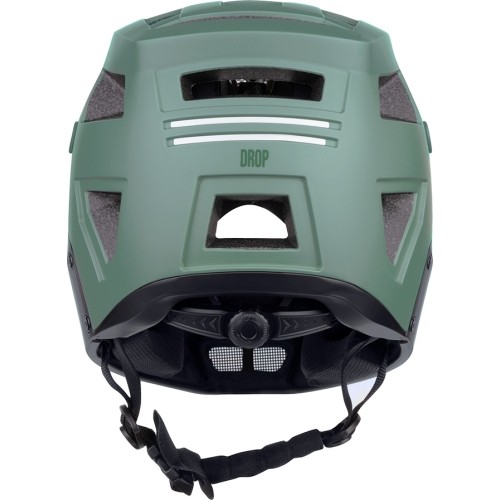 Kask FORCE Drop // rozmiar: L - XL (58-61 cm) (czarny/zielony)