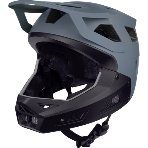 Kask FORCE Drop // rozmiar: L - XL (58-61 cm) (czarny/szary)