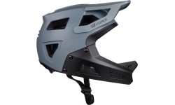 Kask FORCE Drop // rozmiar: L - XL (58-61 cm) (czarny/szary)