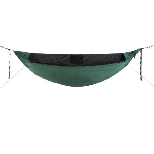 Hamak Lightest Pro, nylon z recyklingu, leśna zieleń