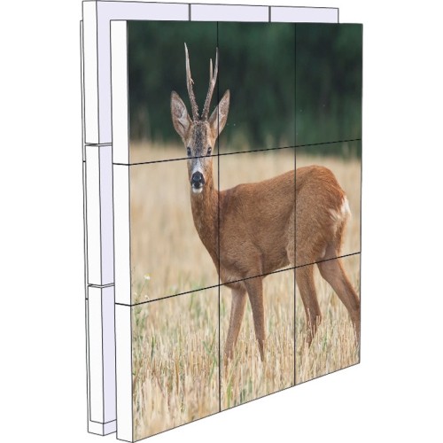 YATE YATEX Modul Base II 45x45x20 cm biały-biały