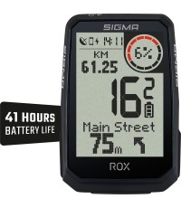 Dviračio kompiuteris SIGMA ROX 4.0 Endurance GPS Black Sensor Set