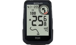 Dviračio kompiuteris SIGMA ROX 4.0 Endurance GPS Black Sensor Set