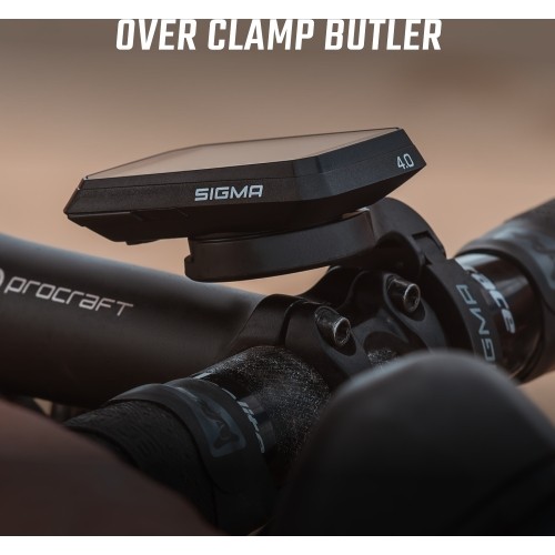Licznik rowerowy SIGMA ROX 4.0 Endurance GPS Black, zestaw z czujnikami