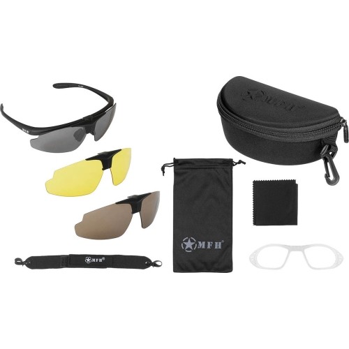 Sports Glasses "Hawk" black