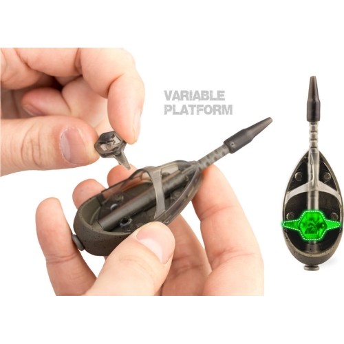 ZFISH Method Feeder Set Feeda X 50,60g + mold