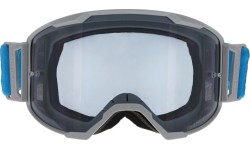 Motocross Goggles Red Bull Spect Strive Panovision, Matte Light Gray, Smoke Lens