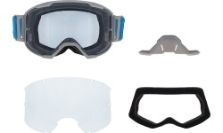 Motocross Goggles Red Bull Spect Strive Panovision, Matte Light Gray, Smoke Lens
